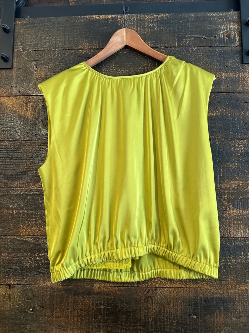 Calvin Klein Lime Green Sleeveless Tank Top